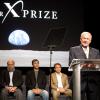 Buzz Aldrin announing Google XPrize