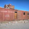 Union Pacific Caboose in Rhyolite, Nevada