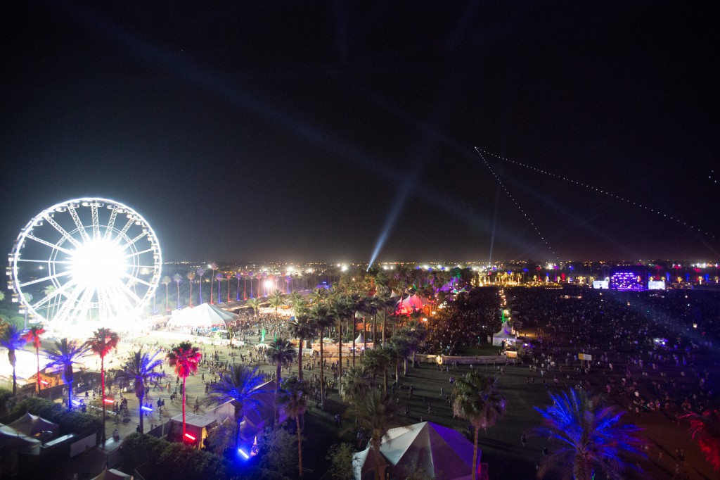 Ferris Wheel and Main Stage