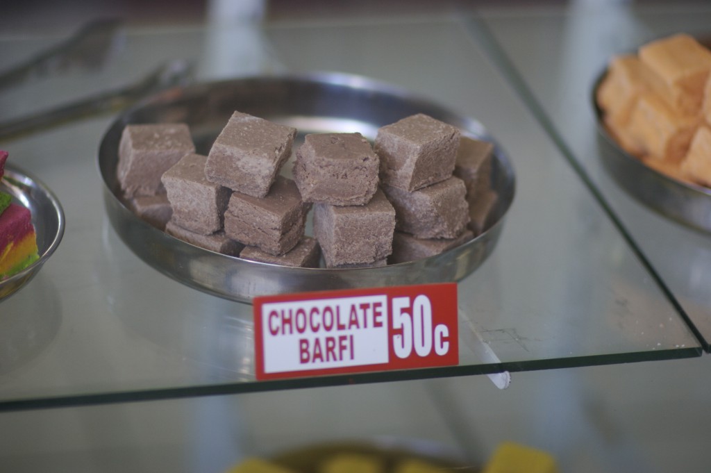 chocolate barfi